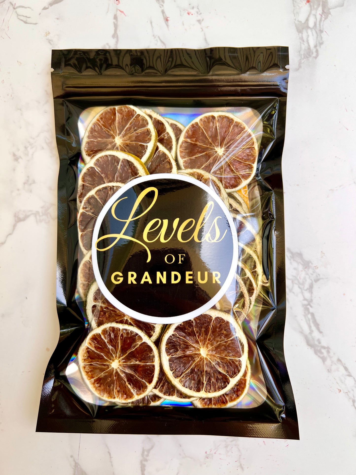 Dehydrated Lime Wheel Garnishes