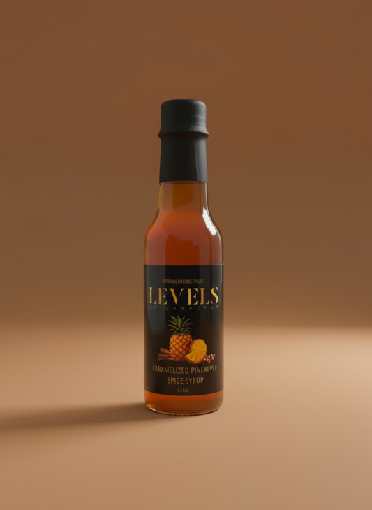 Caramelized Pineapple Spice Syrup (Seasonal)